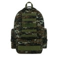 thumbnail image 1 of Tactical Molle Military Rucksack & Combat Trekking Bag - Green ACU, 1 of 6