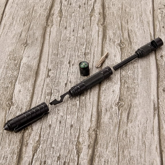 Tactical Multi-Tool Pen - Lightweight with Glass Breaker and Screwdriver