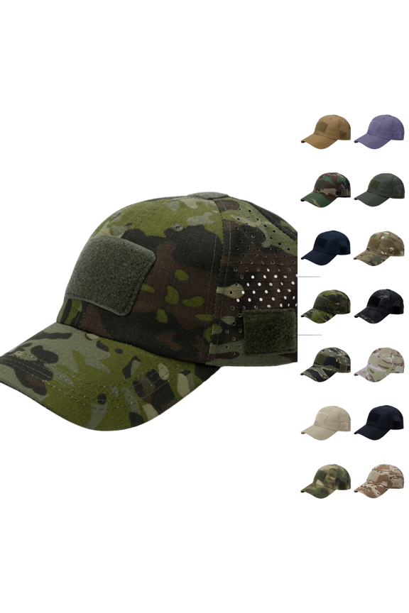 Tactical Operator Cap | Military Hat | Baseball Cap with Loop Field D One Size