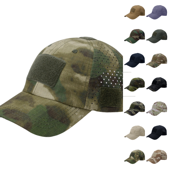 Tactical Operator Cap | Military Hat | Baseball Cap with Loop Field H One Size