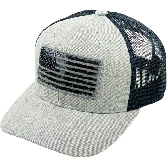 Tactical Operator Collection USA Fishing Mesh Ballcap Flag Patch America Outdoors Trucker Baseball Cap