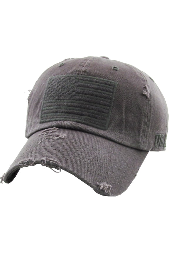 Tactical Operator With USA Flag Patch US Army Military Baseball Cap Adjustable