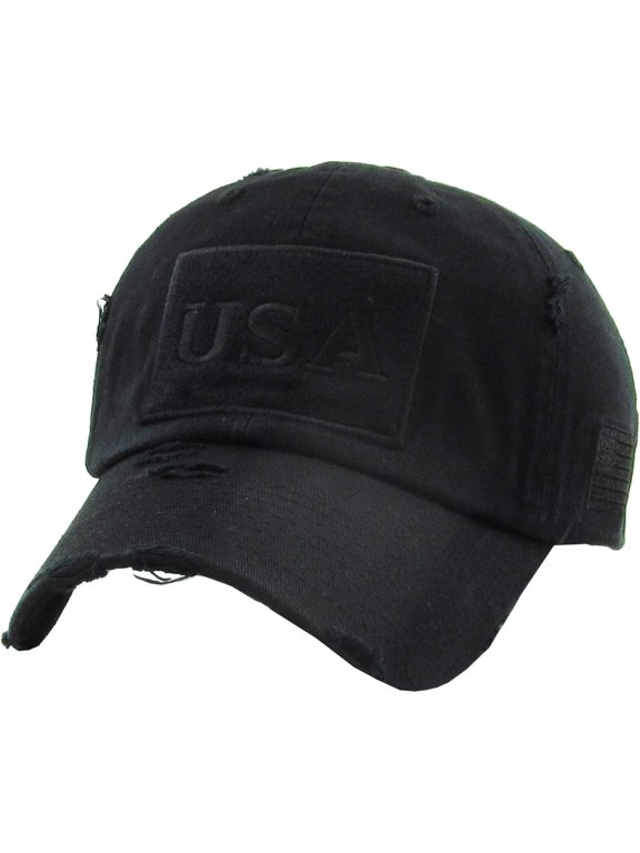 Tactical Operator With USA Patch US Army Military Baseball Cap Adjustable