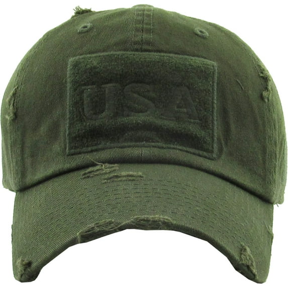 Tactical Operator With USA Patch US Army Military Baseball Cap Adjustable