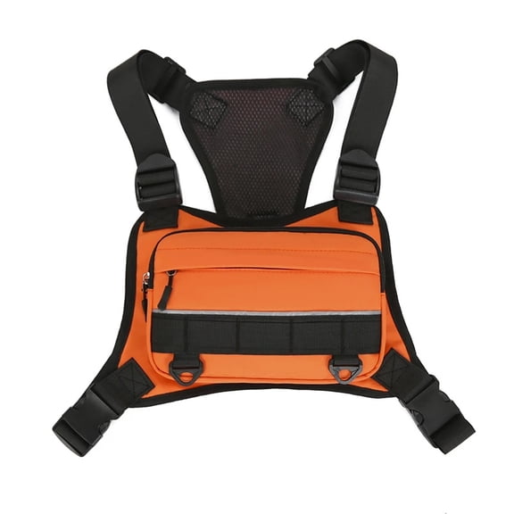Tactical Outdoor Chest Bag Unisex Running Cycling EDC Vest Workouts Sports Chest Pack Rig for Men And Man