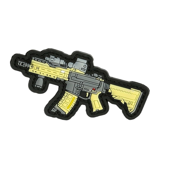 Tactical PVC Morale Patch, Hook Fastener