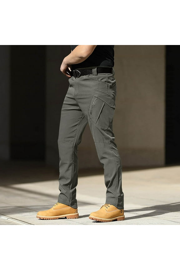 Tactical Pants,Multi Pockets Stretch Waterproof Quick Dry Work Pants