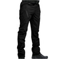 thumbnail image 1 of Tactical Pants for Men Big and Tall Hiking Outdoor Cargo Pants Casual Running Combat Work Joggers with Zipper Pocket, 1 of 6