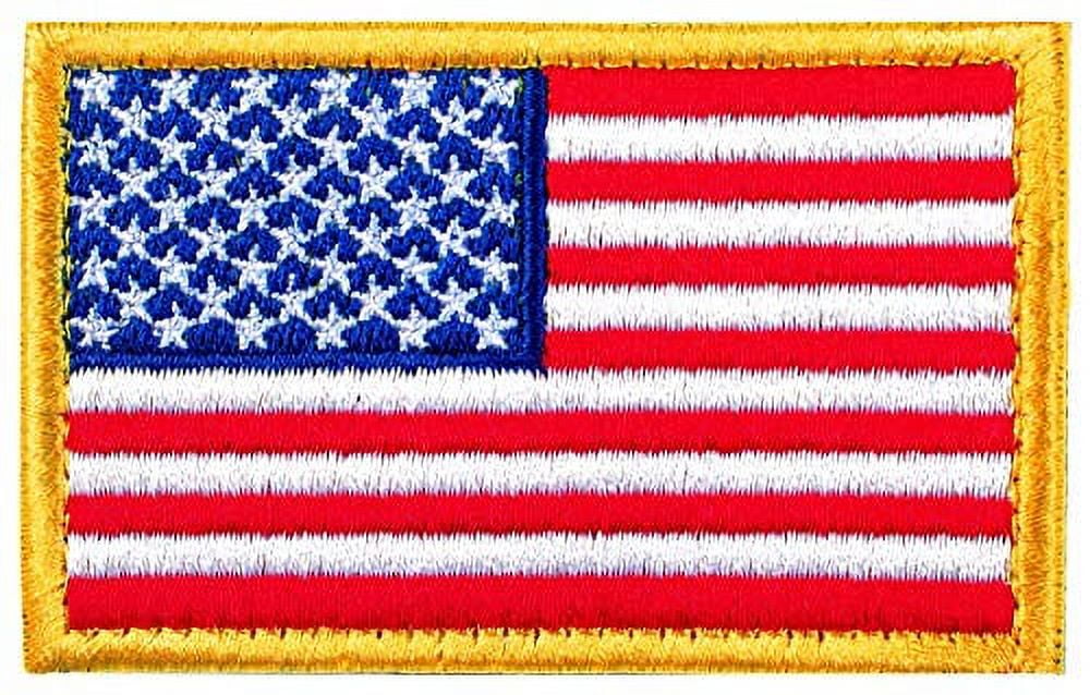 Tactical Patches of USA .. US American Flag, with .. Hook and Loop for .. Backpacks Caps Hats