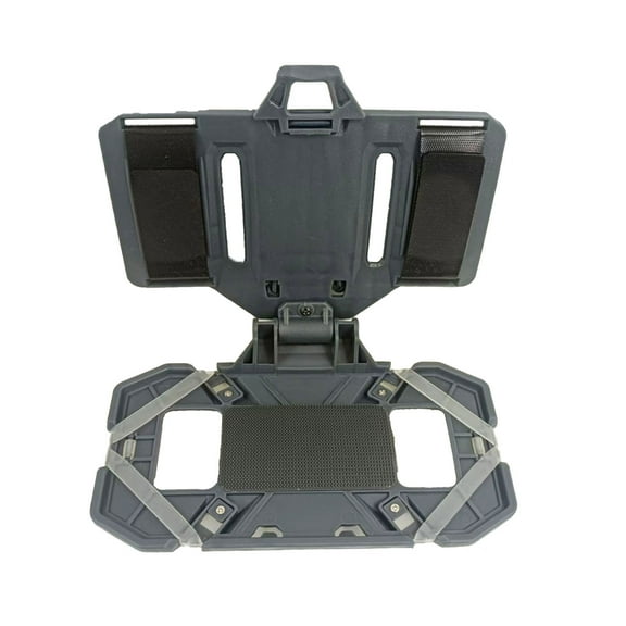 Tactical Phone Plate Carrier Vest Attachment, Sturdy Elastic Silicone Anti-Slip Legs, Hands-Free 0.27Lb Lightweight Design, Compatible With 6.1-6.7" Smartphones, Flexible Viewing