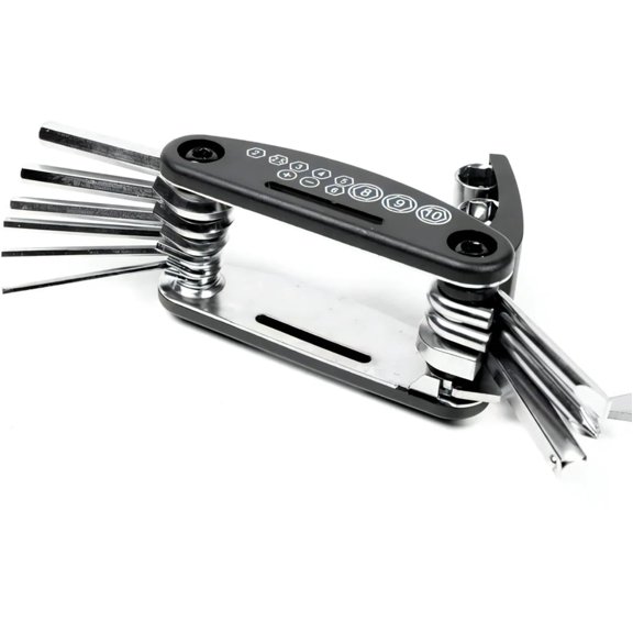 Tactical Pro Supply - Folding Allen Wrench Multi-Tool Set, Compact and Lightweight Design, Made with Durable Stainless Steel, Ideal for Outdoor Enthusiasts