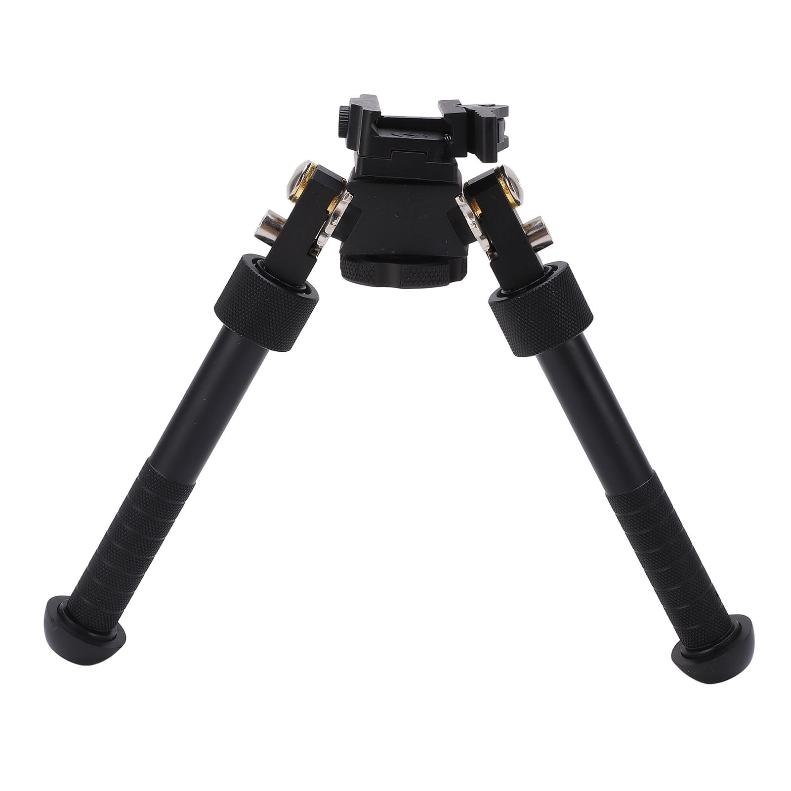 Adjustable Rifle Bipod - Aircraft Aluminum With Picatinny Mount For Hunting & Shooting Stability