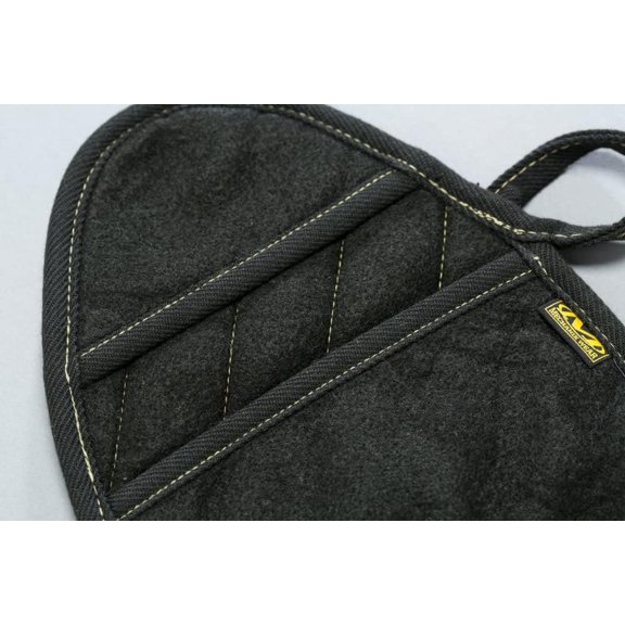 : Tactical Specialty X-Pad Suppressor Handler - Heat and Flame Resistant CarbonX Technology Rated to 2000F, DuPont Kevlar Stitching (Black)