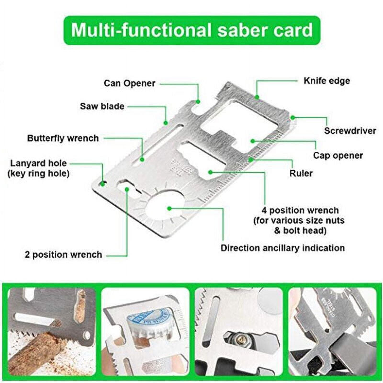 Tactical Survival Gear Kit Camping Axe Backpack Emergency Outdoor SOS