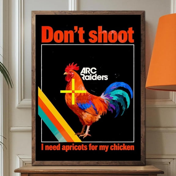 Tactical Survival Wall Art Sci Fi Robot Combat Threat Gaming Room Decor, Unframed Canvas