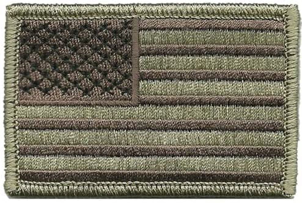 Tactical USA Flag Patch with Velcro Backing