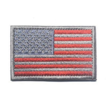 Tactical USA Flag Patch with Velcro Backing