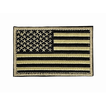 Tactical USA Flag Patch with Velcro Backing