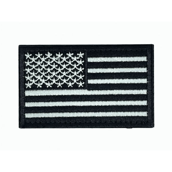 Tactical USA Flag Patch with Velcro Backing
