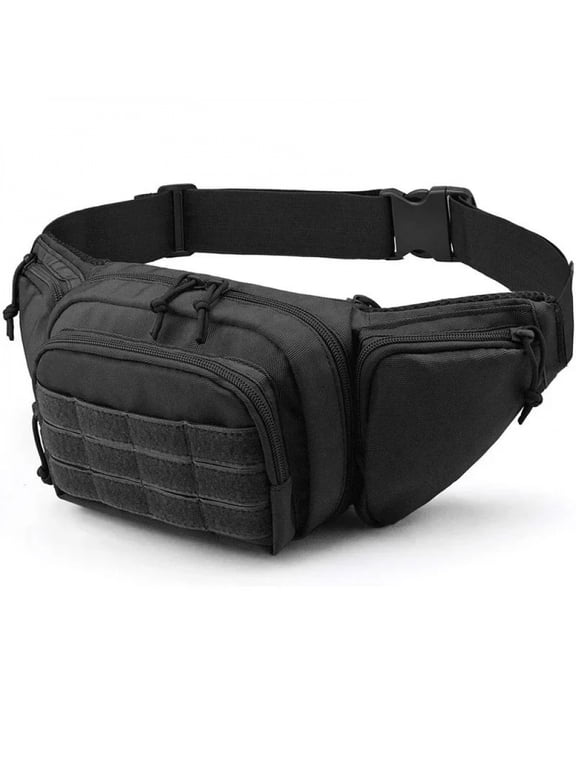 Tactical Waist Pack Outdoor Hiking Waist Bag Running Sports Functional Bag Cycling Bag Bum Bag Multi-functional Tool Shoulder