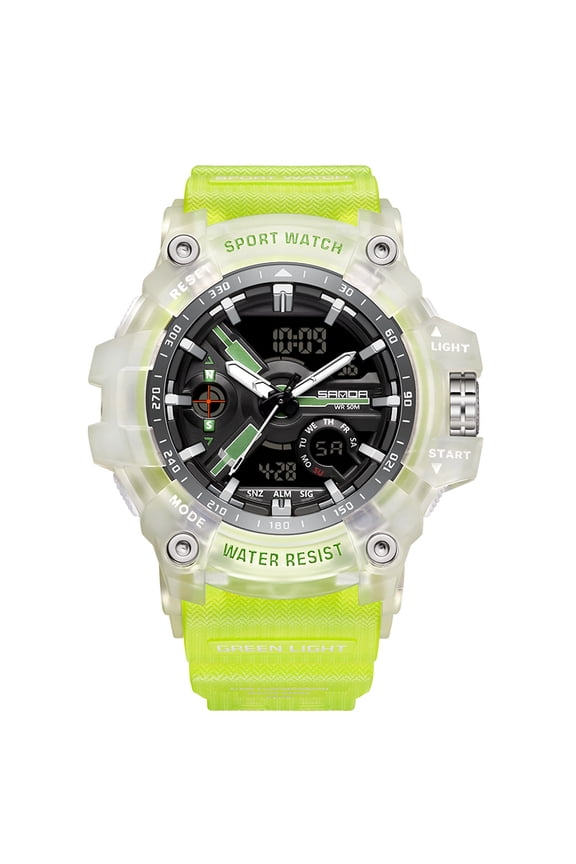 Tactical Watch for Men - Multifunction Digital Watch for Hiking, Fishing, Hunting, Running, Water Resistant with Night Light