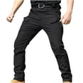 thumbnail image 1 of Tactical Waterproof Pants For Men Cargo Tactical Hiking Pants Multi Pockets Stretch Quick Dry Lightweight Work Trousers, 1 of 4