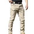 thumbnail image 1 of Tactical Waterproof Pants For Men Cargo Tactical Hiking Pants Multi Pockets Stretch Quick Dry Lightweight Work Trousers, 1 of 4