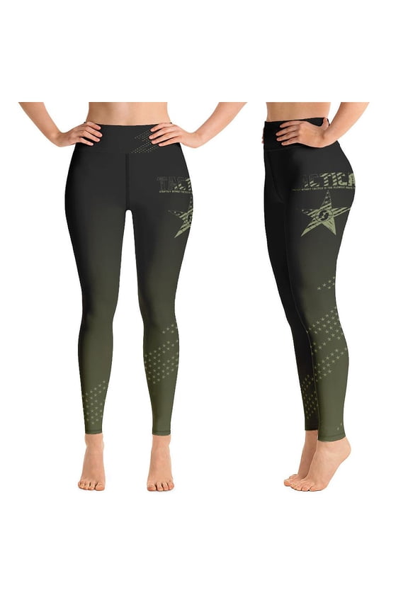 Tactical Yoga Pants for Women Tummy Control Leggings High Waisted Booty Leggings Butt Lifting Yoga Leggings