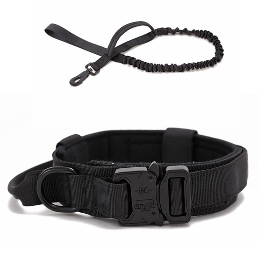 Tactical dog collars and bungee cords, camouflage dog collars and leash