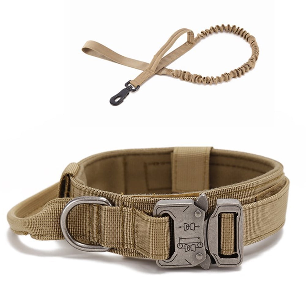 Tactical dog collars and bungee cords, camouflage dog collars and leash