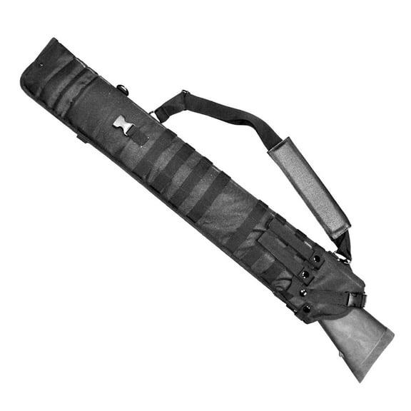 Tactical scabbard black soft case for Mossberg 500.