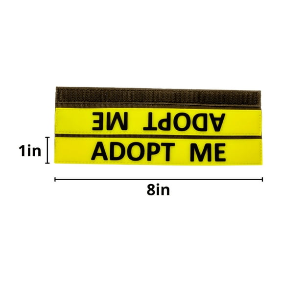 Tacticollar - Dog Leash Sleeves, Double Sided, Highly Visible, Communicate Your Dog's Needs to Prevent Accidents