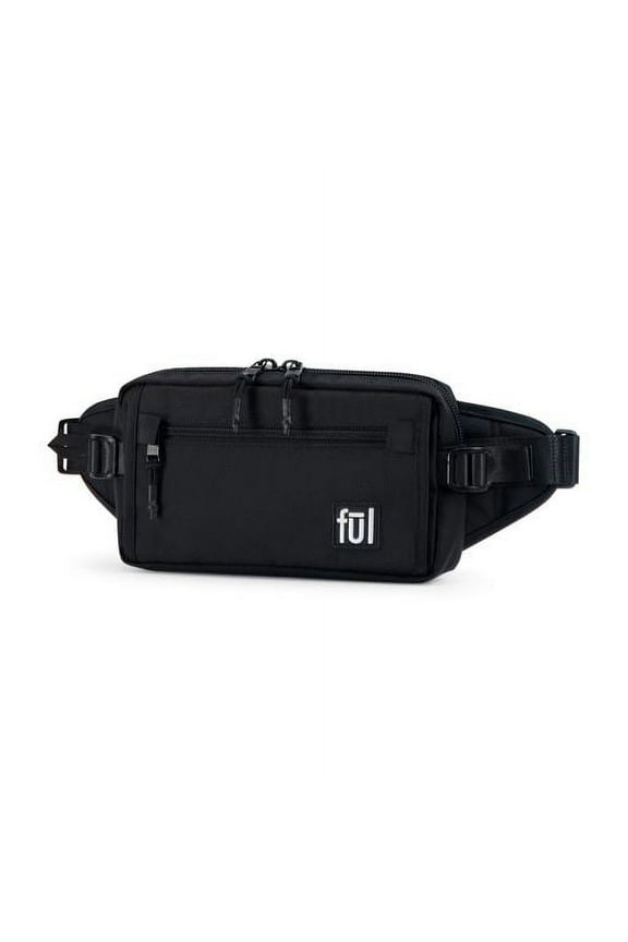 Tactics Collection Fanny Pack, Scout Waist Crossbody Men and Women, Belt Bag, Black