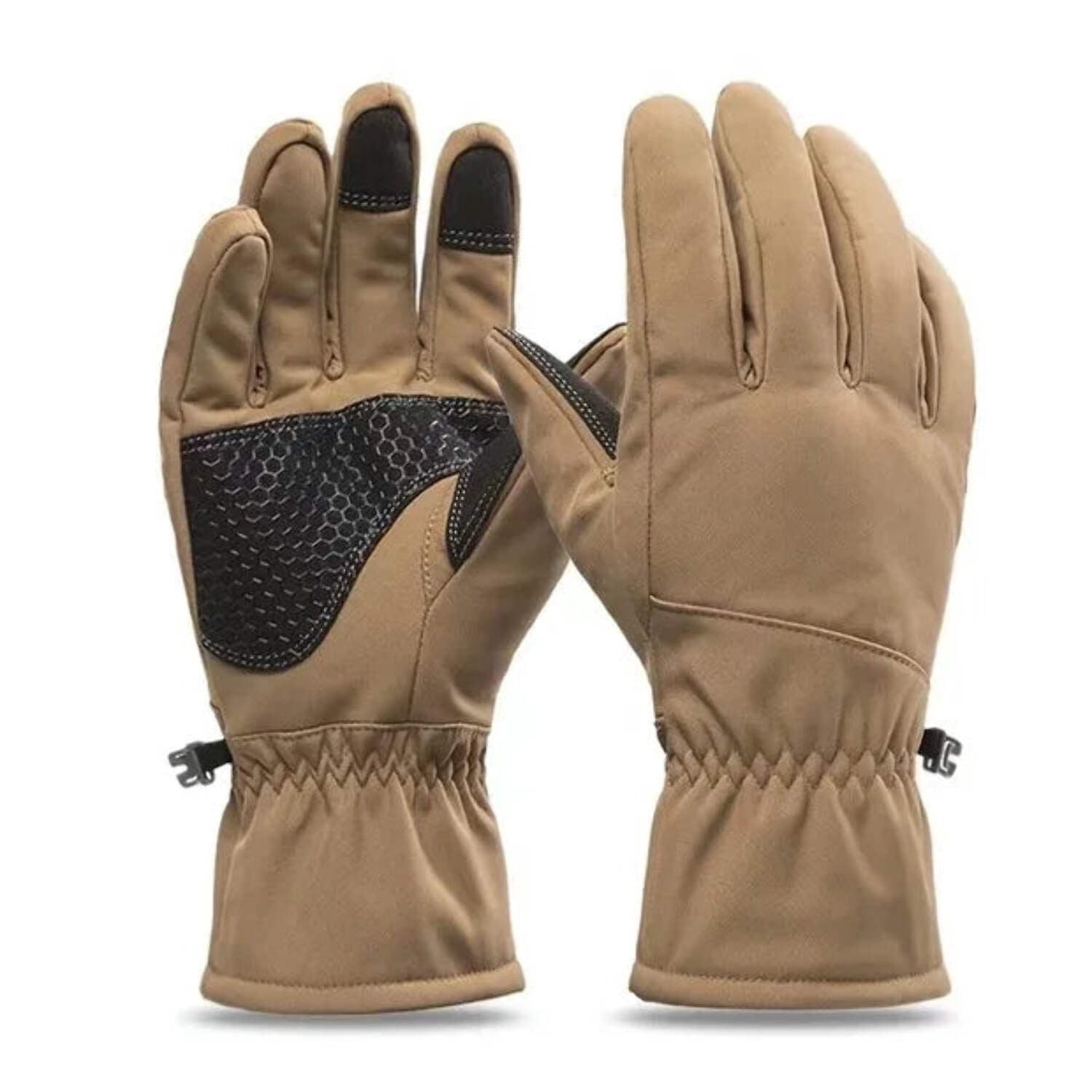 Tactics Outdoors Camouflage Hunting Warm Non-Slip Fishing Gloves Waterproof Touch Screen Winter Ski Camping Cycling Sport Gloves