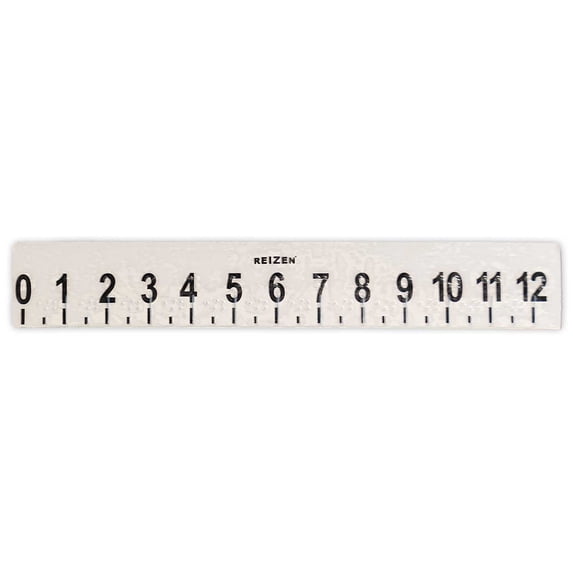 Tactile Braille Ruler