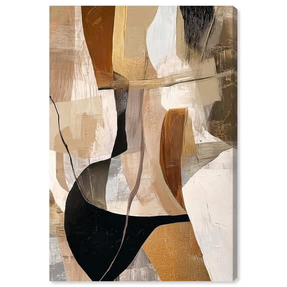 Tactile Depth I Canvas Earth Tone Boho Art by Art Remedy, Gallery Wrapped, 24 x 36