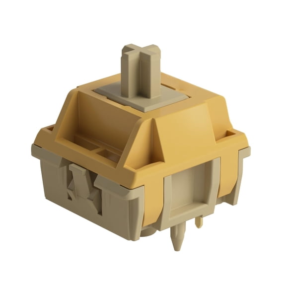 Tactile Keyboard Switches Cilantro Switch 5-Pin for Mechanical Gaming Keyboard Pre-Lubed 36gf (45pcs)