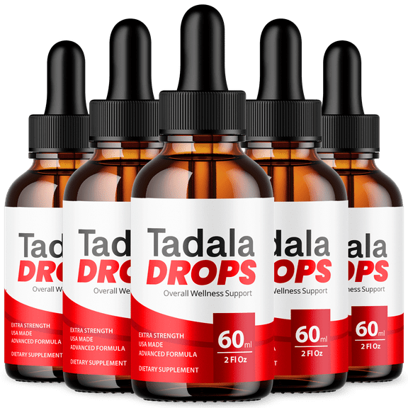 TadalaDrops Advanced Performance Support Liquid Supplement (150 Servings)