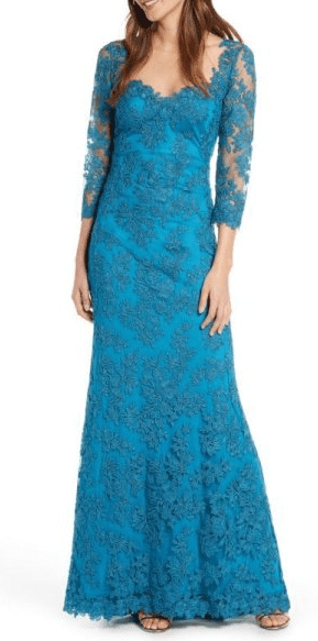 custom embroidered dress shirt Embroidered Lace V-Neck Dress – Tadashi Shoji Official Online Boutique main image 0