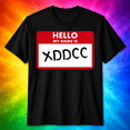 thumbnail image 1 of Tadc XDDCC Retro Glitch Computer Error Animation Fan Graphic Unisex T-Shirt V25893,S- 5XL, 1 of 2