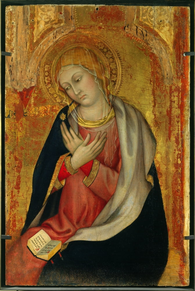 Taddeo Di Bartolo (1363-1422) Italian School Canvas Art - (24 x 36)