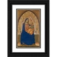 thumbnail image 1 of Taddeo Gaddi 11x14 Black Ornate Wood Framed Double Matted Museum Art Print Titled: Virgin and Child&nbsp;Enthroned (ca.&nbsp;1350), 1 of 5