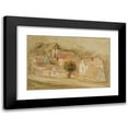 thumbnail image 1 of Tadeusz Makowski 14x11 Black Modern Framed Museum Art Print Titled - Town (1926), 1 of 5