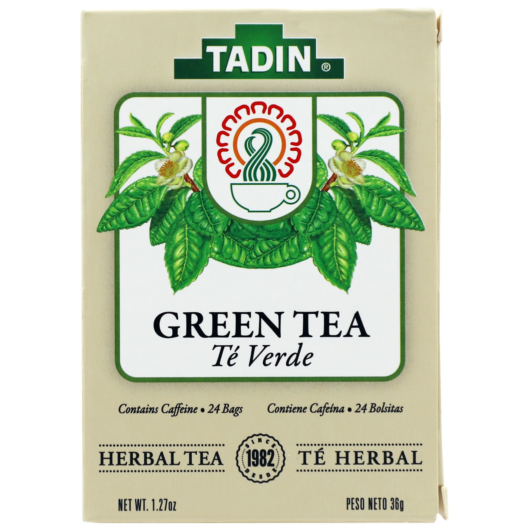 Tadin Green Tea. Weight Loss Aid. Natural Caffeine. Antioxidants and