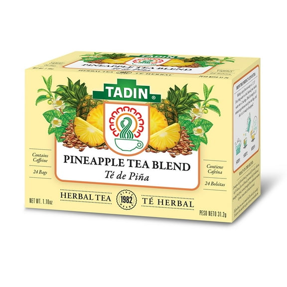 Tadin Pineapple Herbal Tea Blend, 1.1 OZ