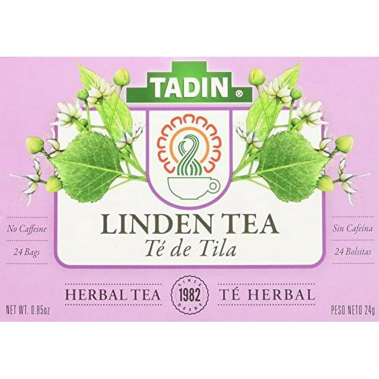 Tadin Tila Herbal Tea, Linden 24 Count, 6 Pack - Walmart.com