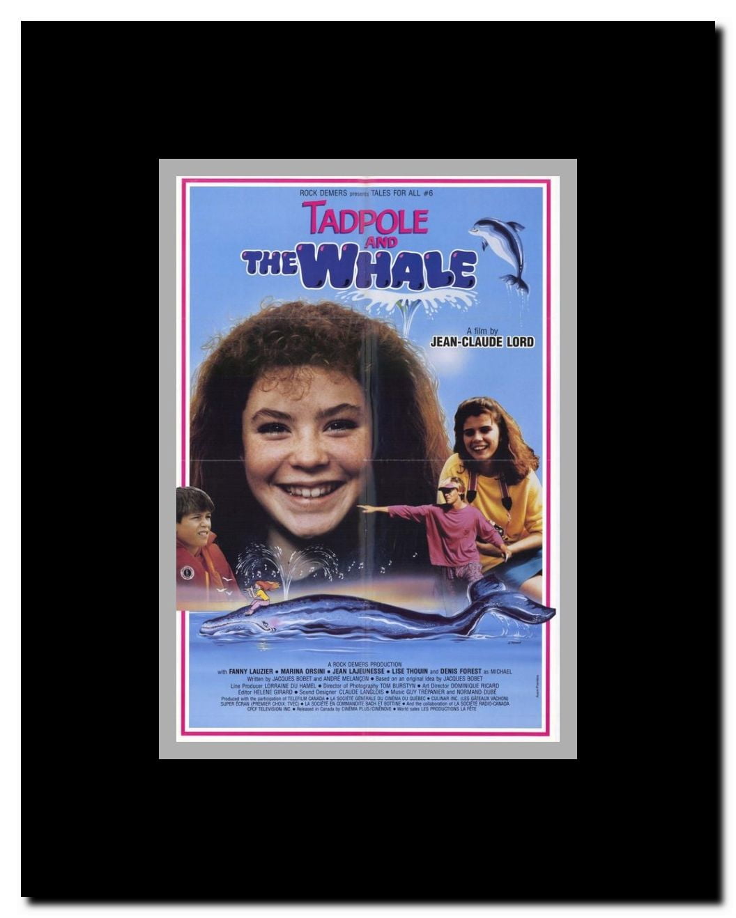 Tadpole and the Whale Framed Movie Poster