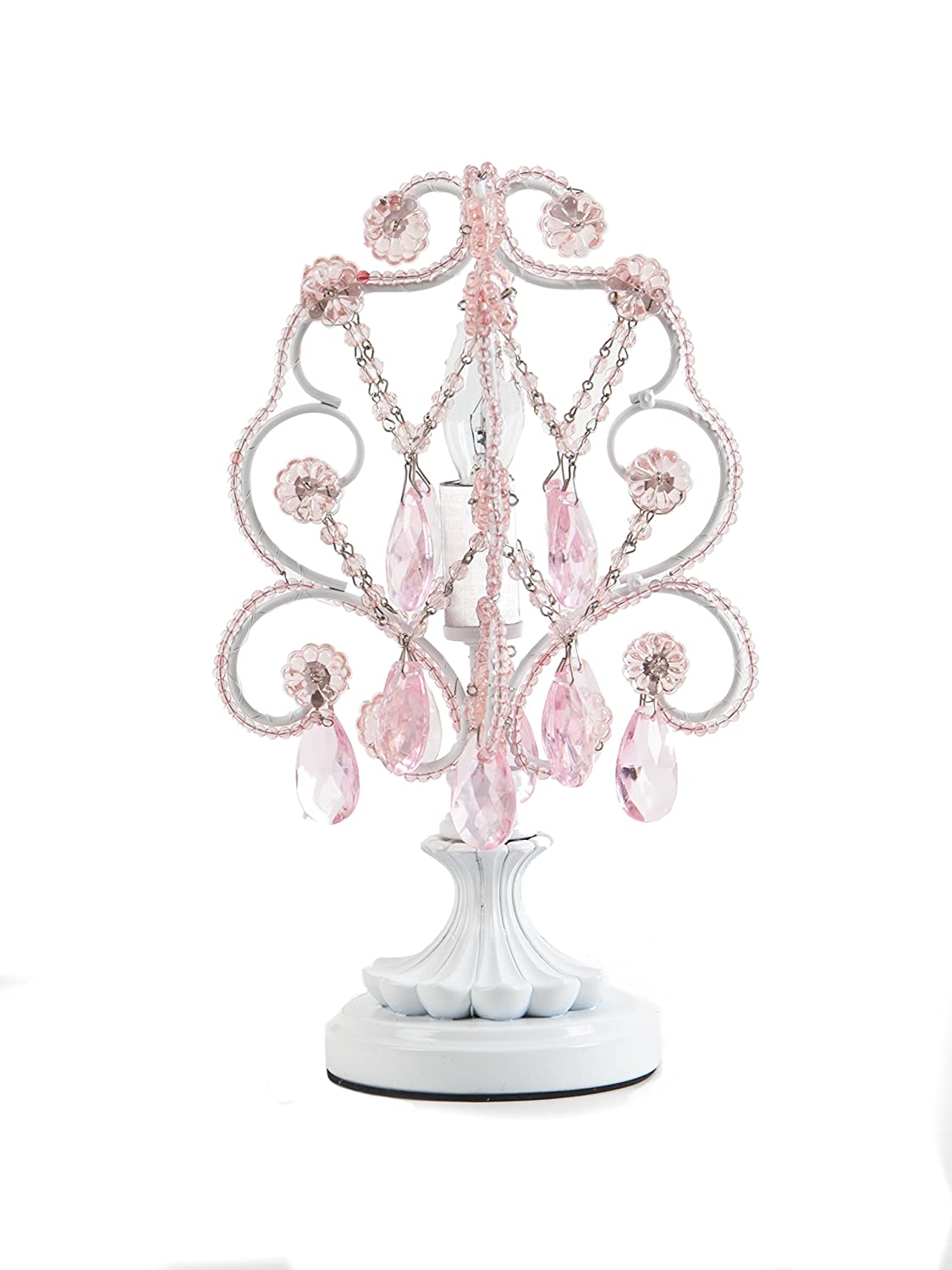 Tadpoles Chandelier Mini Table Lamp, Pink - image 1 of 5