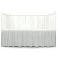 thumbnail image 1 of Tadpoles Dust Ruffle Crib Skirt, Grey, 1 of 2