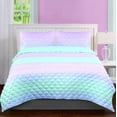 thumbnail image 1 of Tadpoles Girls Mermaid Pattern Quilt Set, Iridescent Metallic, 1 of 2